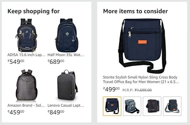 Amazon Budget Backpack & Laptop Backpack Collection