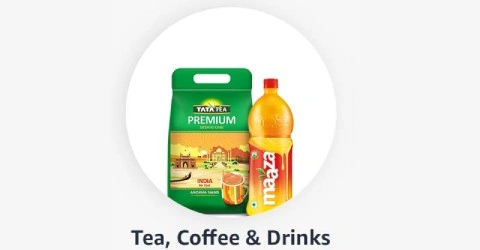 Amazon Offers on Tea Coffee & Drinks